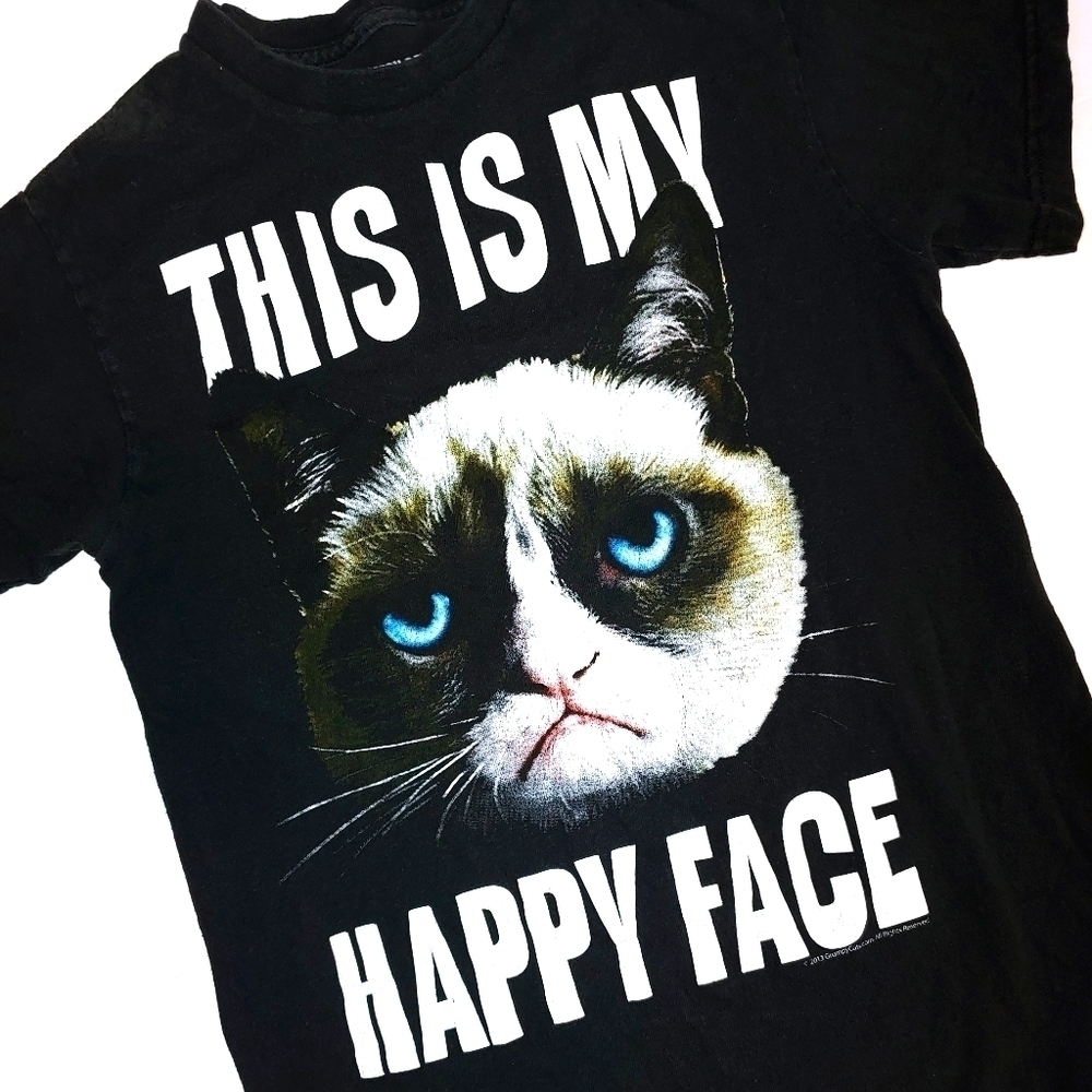 Grumpy Cat This Is My Happy Face S